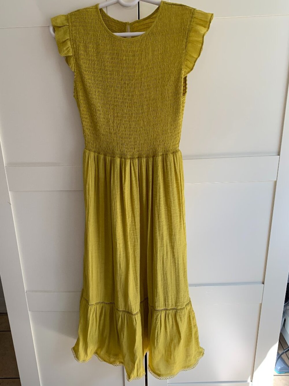 Flutter Sleeve Summer Dress